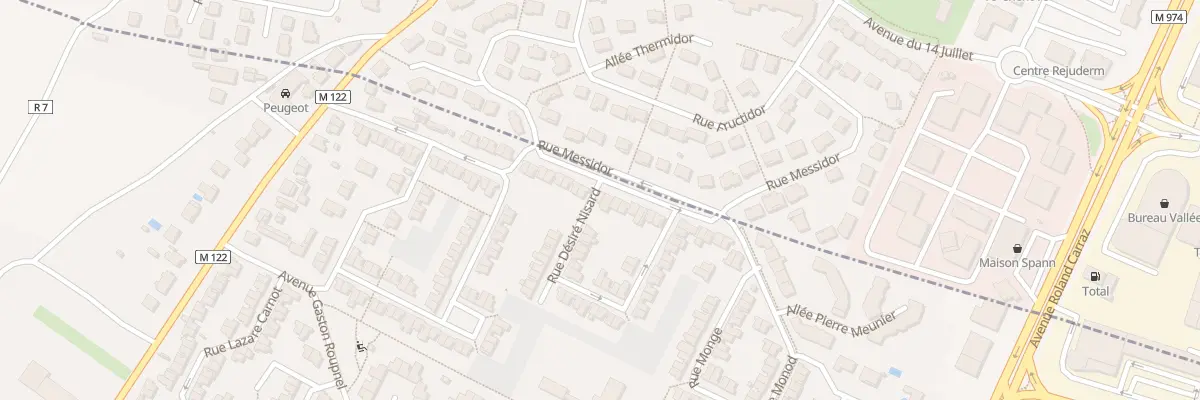 Plan du 55 Rue Docteur Claude Monod à Marsannay-la-Côte