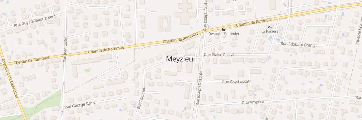 Plan du 69 Rue Joseph Desbois à Meyzieu