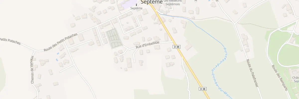 Plan du 93 Rue d’Embellitas à Septème