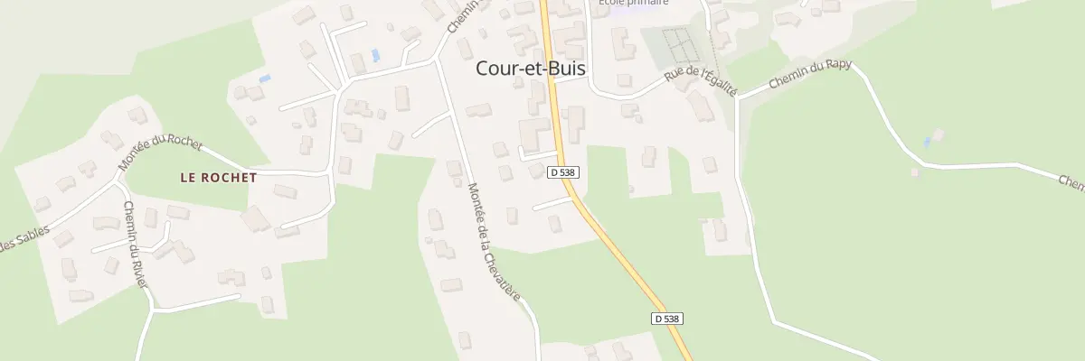 Plan du 5277 Le Village à Cour-et-Buis
