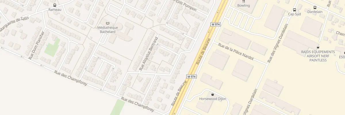 Plan du 27 Rue François Thurot à Marsannay-la-Côte