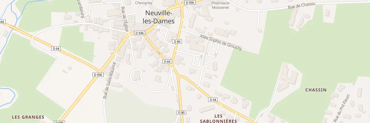 Plan du 131 Rue de la Poste à Neuville-les-Dames