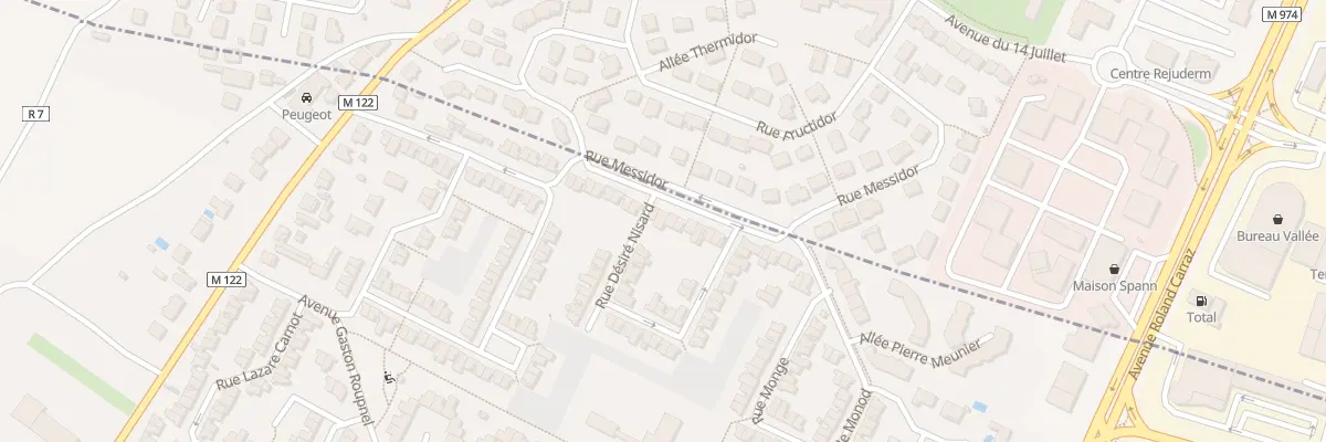Plan du 53 Rue Docteur Claude Monod à Marsannay-la-Côte