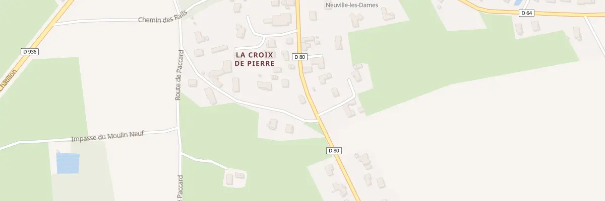 Plan du 358 Rue de la Dombes à Neuville-les-Dames