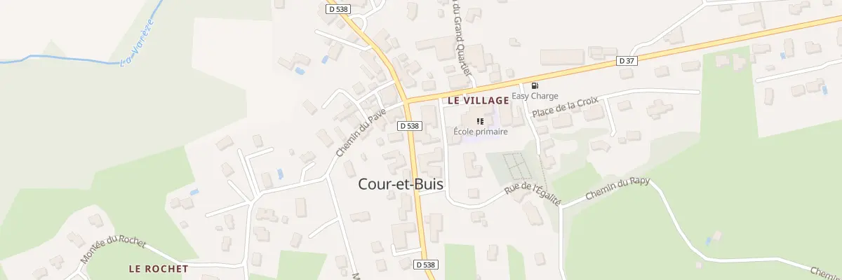 Plan du 5101 Le Village à Cour-et-Buis