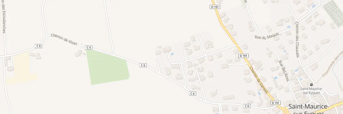 Plan du 5336 Bouchet à Saint-Maurice-sur-Eygues