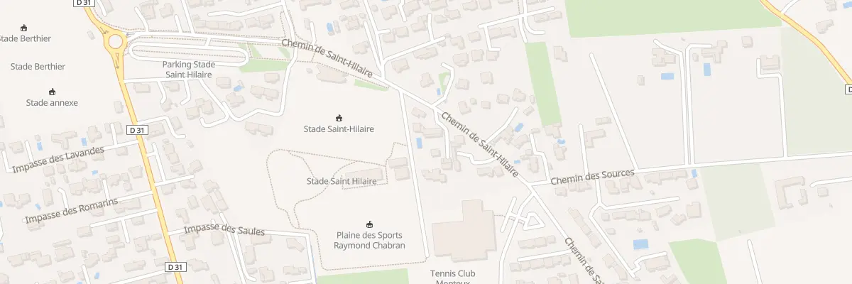 Plan du 450 Che de Saint Hilaire à Monteux