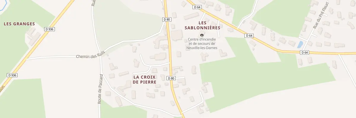 Plan du 233 Rue de la Dombes à Neuville-les-Dames