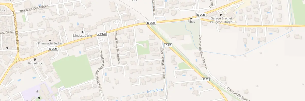 Plan du 22 Rue Germaine Tillion à Monteux