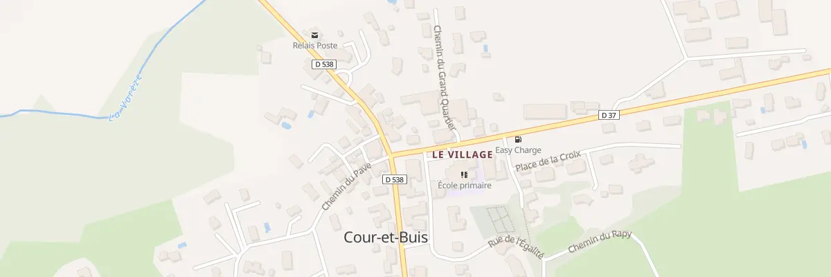 Plan du 5115 Le Village à Cour-et-Buis