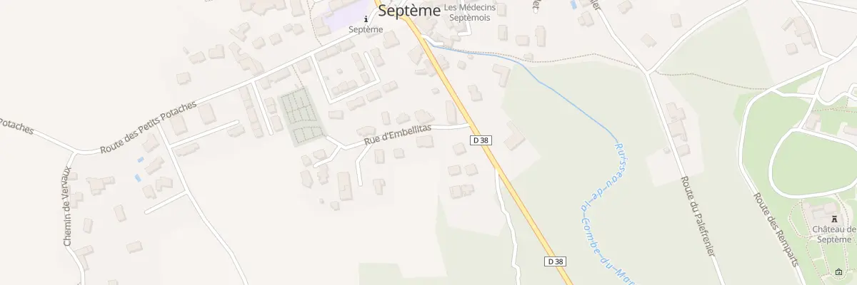 Plan du 43 Rue d’Embellitas à Septème