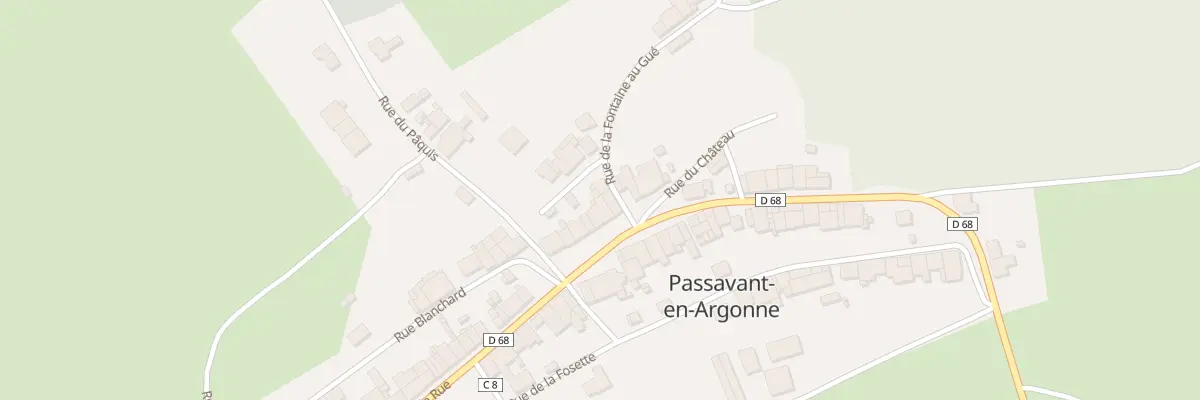 Plan du 6 Pl du Lieutenant Pirrus à Passavant-en-Argonne