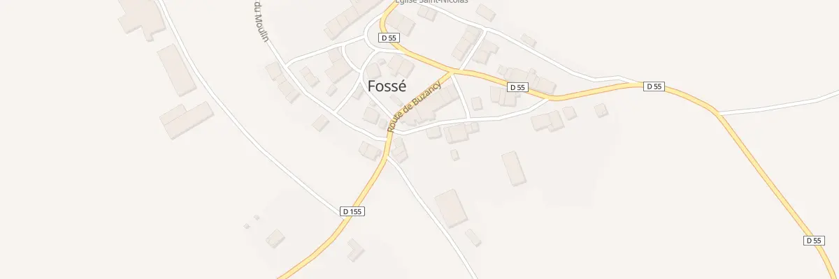 Plan du 2 Rue de la Vautee à Fossé