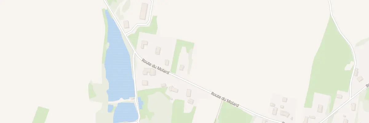 Plan du 731 Rte du Molard à Simandre