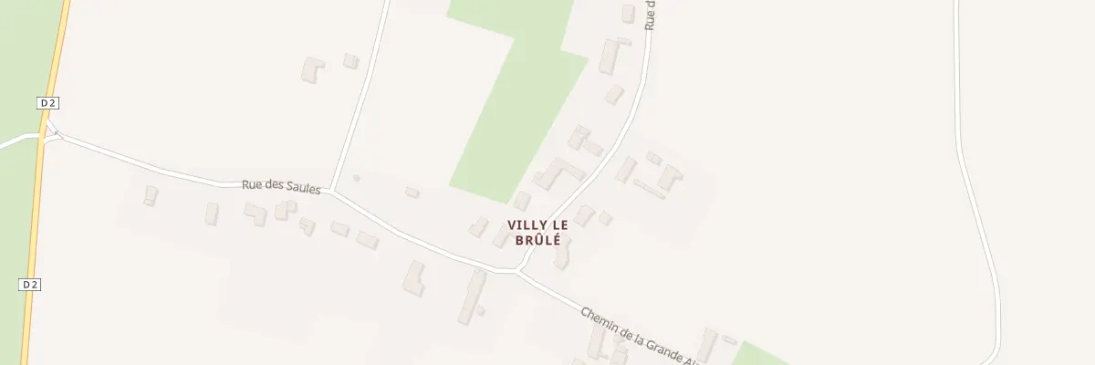 Plan du 38 Rue d’Amont à Villy-le-Moutier