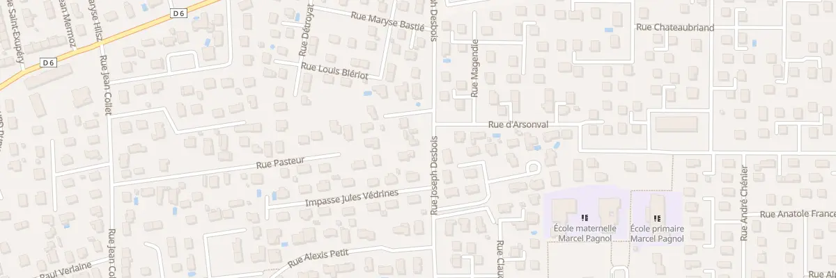 Plan du 107 Rue Joseph Desbois à Meyzieu