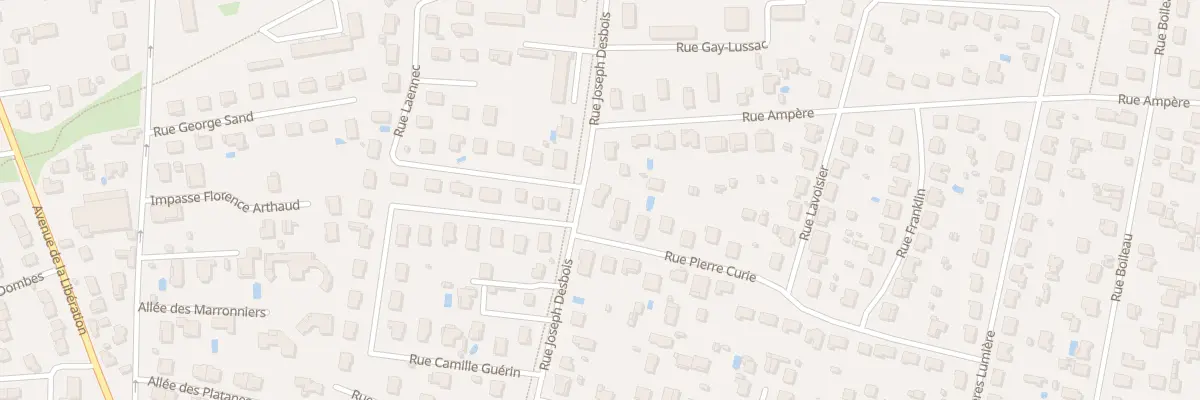 Plan du 56 Rue Joseph Desbois à Meyzieu