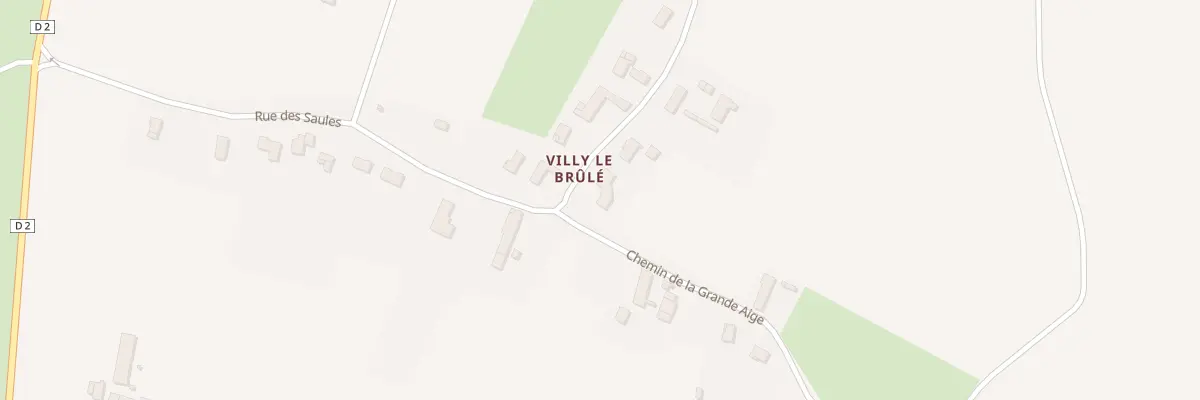 Plan du 3 Che de la Grande Aige à Villy-le-Moutier