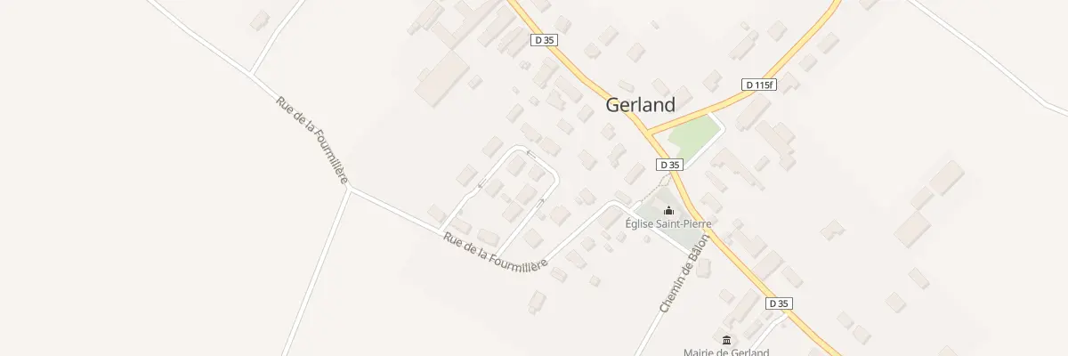 Plan du 5 La Fourmilliere à Gerland