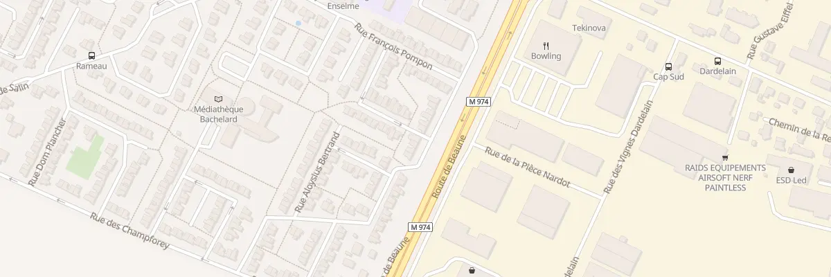 Plan du 13 Rue François Thurot à Marsannay-la-Côte