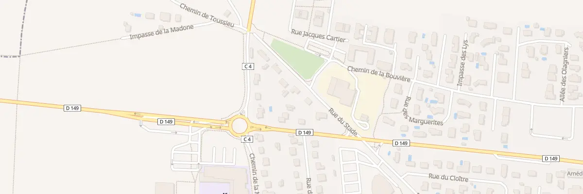Plan du 61 Rue du Stade à Saint-Pierre-de-Chandieu