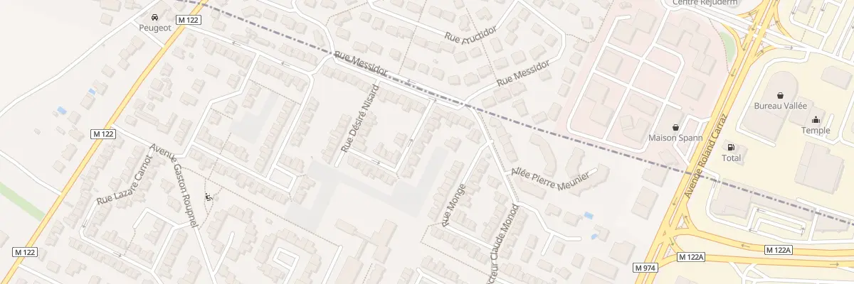 Plan du 46 Rue Desiré Nisard à Marsannay-la-Côte