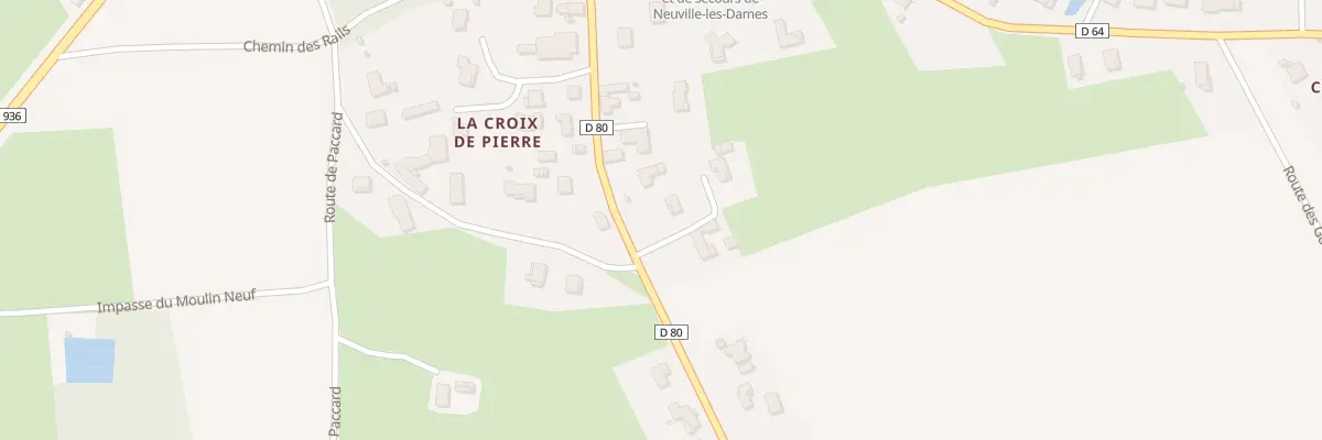 Plan du 391 Rue de la Dombes à Neuville-les-Dames