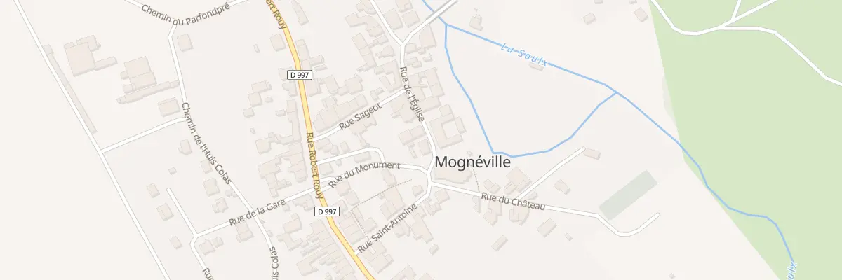 Plan du 3 Rue de l’Église à Mognéville