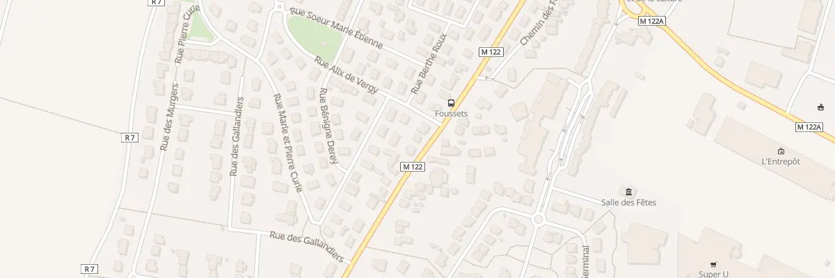 Plan du 88 Rue de Marsannay à Chenôve