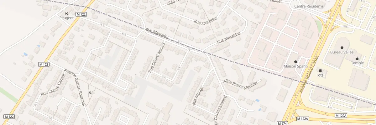 Plan du 50 Rue Desiré Nisard à Marsannay-la-Côte