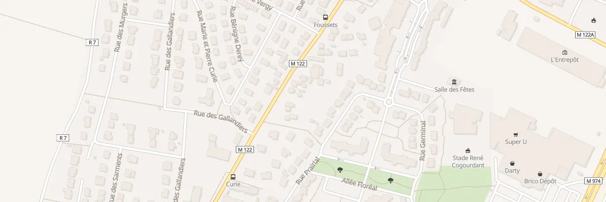 Plan du 73B Rue de Marsannay à Chenôve