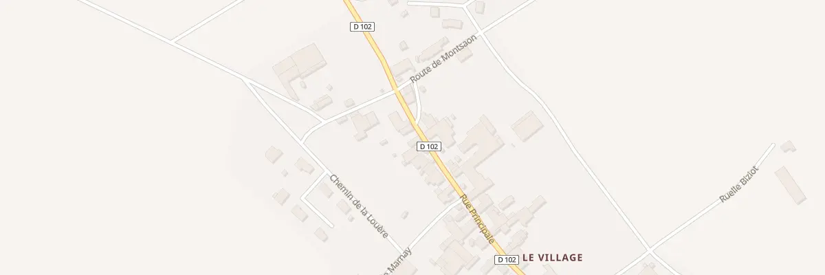 Plan du 4 Rue Principale à Blessonville