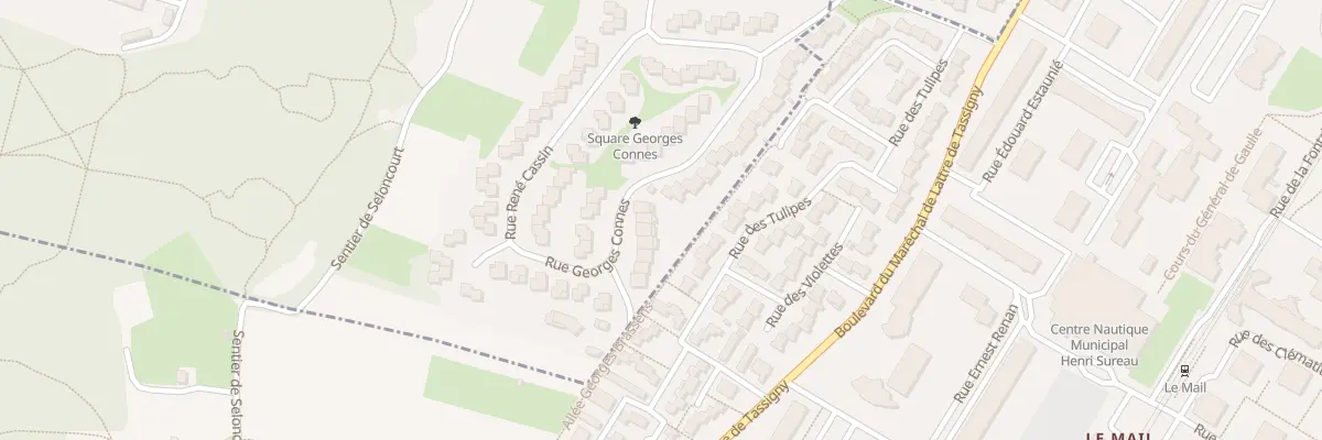 Plan du 33 Rue Georges Connes à Dijon