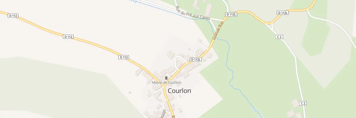 Plan du 4 Rue du Care à Courlon