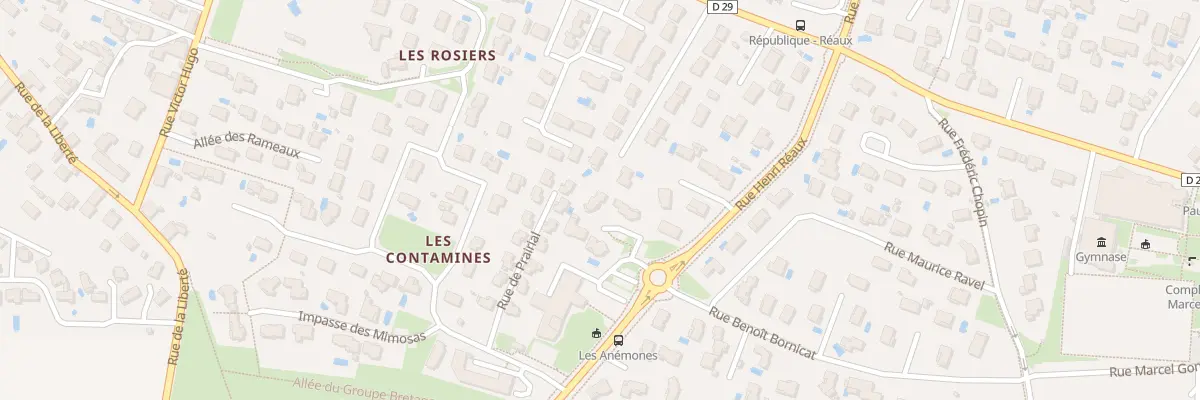 Plan du 6 Imp Reaux à Genas