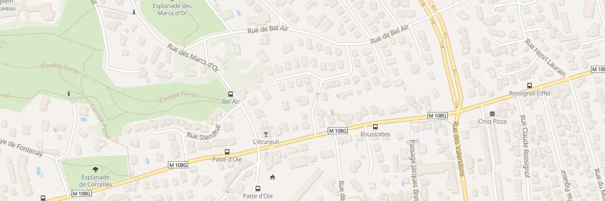 Plan du 7 Rue Doc Chauveau à Dijon