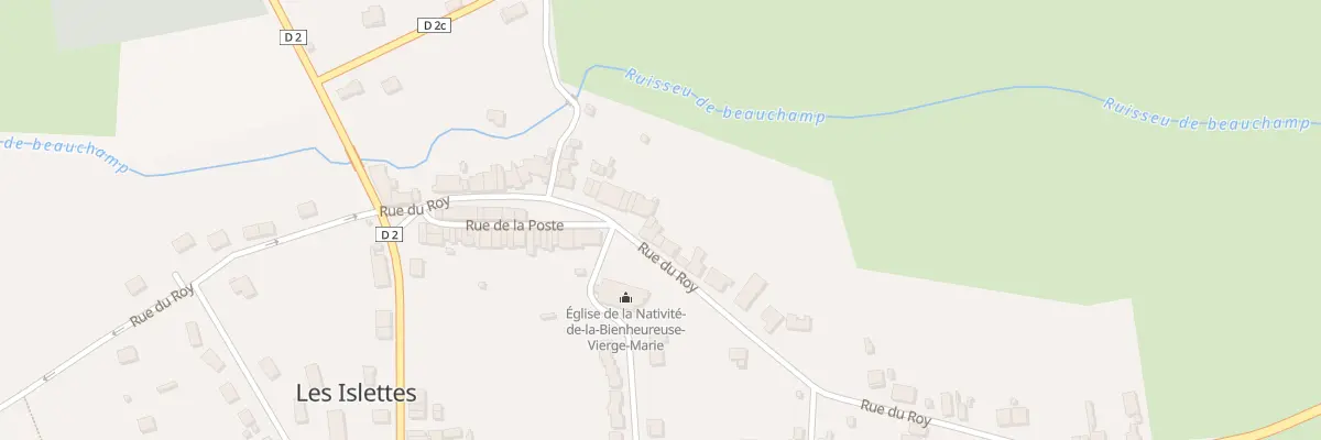 Plan du 63 Rue du Roy aux Islettes