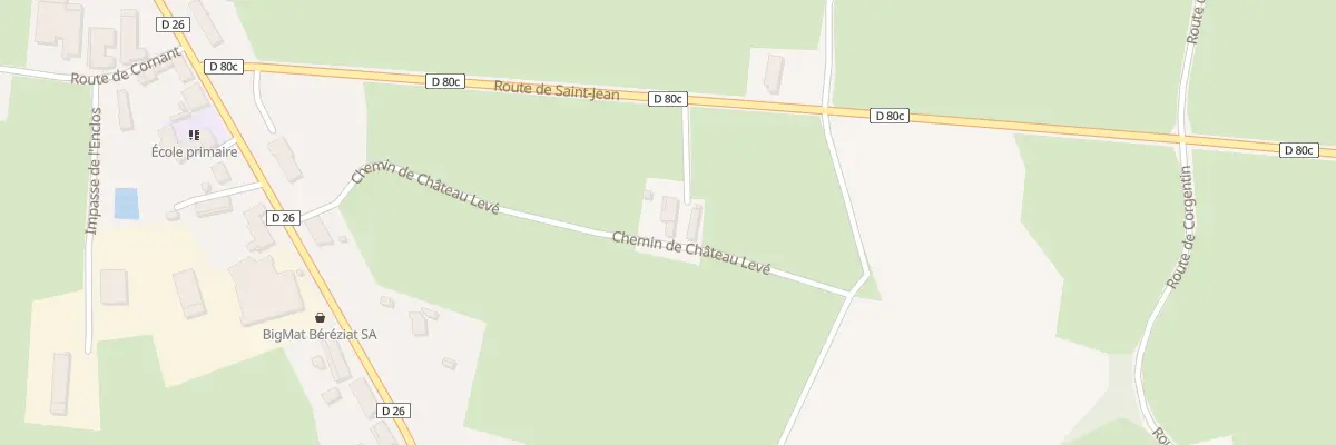 Plan du 362 Rte de St Jean à Saint-Étienne-sur-Reyssouze