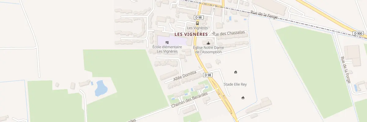 Plan du 109 All des Pêchers à Cavaillon