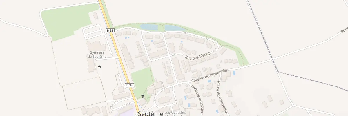 Plan du 52 Rue Jean Baptiste Bardin à Septème