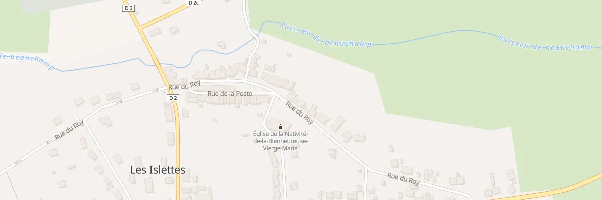 Plan du 67 Rue du Roy aux Islettes