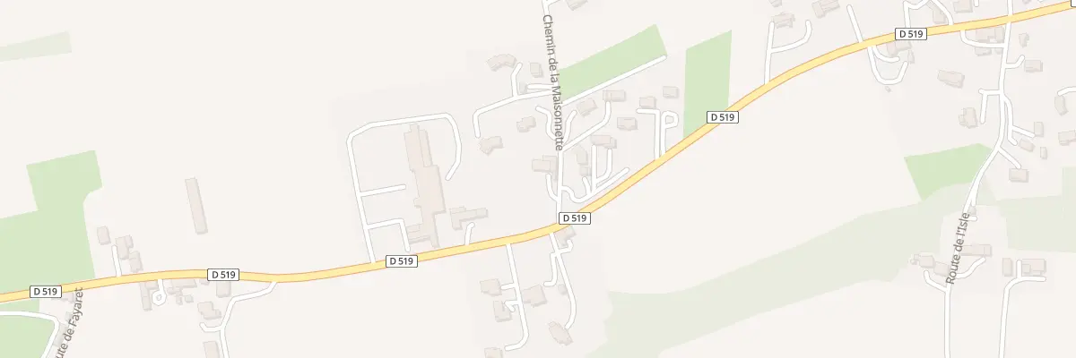 Plan du 766 Rte de Beaurepaire à Lapeyrouse-Mornay