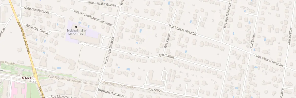 Plan du 11 Rue Buffon à Meyzieu