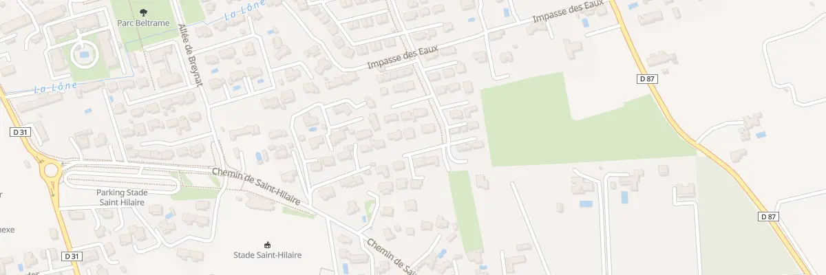 Plan du 152 All de la Résistance à Monteux