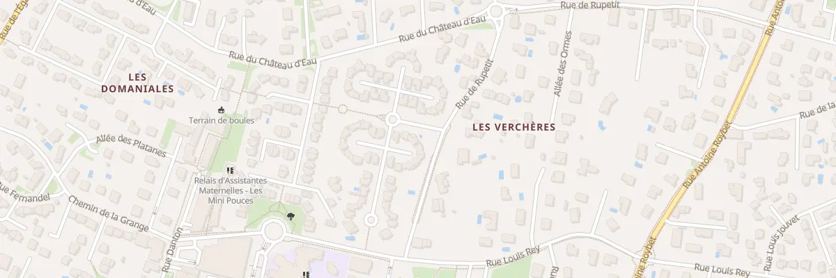 Plan du 5 Rue Doc Amedee Bonnet à Genas
