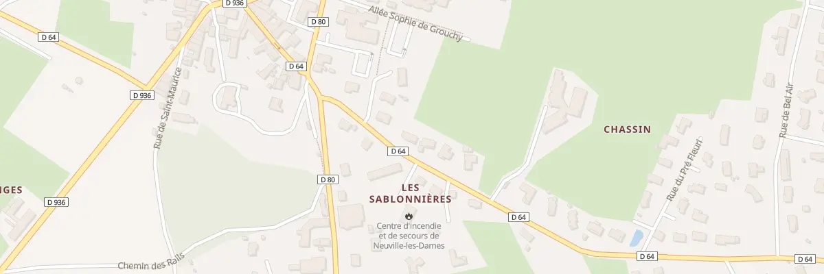 Plan du 147 Rue des Sablonnieres à Neuville-les-Dames