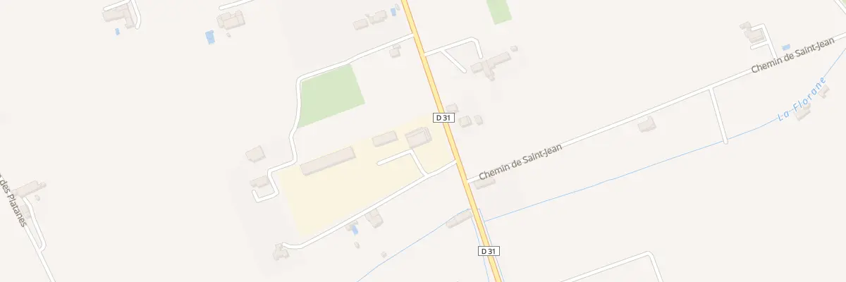 Plan du 1544A Rte de Velleron à Monteux