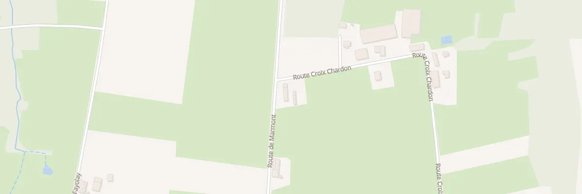 Plan du 530 Rte de Marmont à Chavannes-sur-Reyssouze