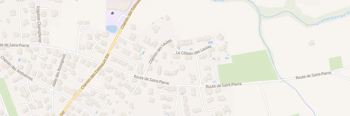Plan du 9062 Les Lauzes Ouest à Valréas