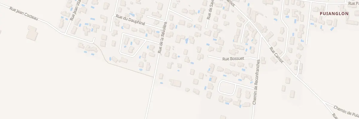 Plan du 21B Rue de la Revolere à Genas